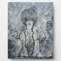 eternity girl from surrealism world plaque