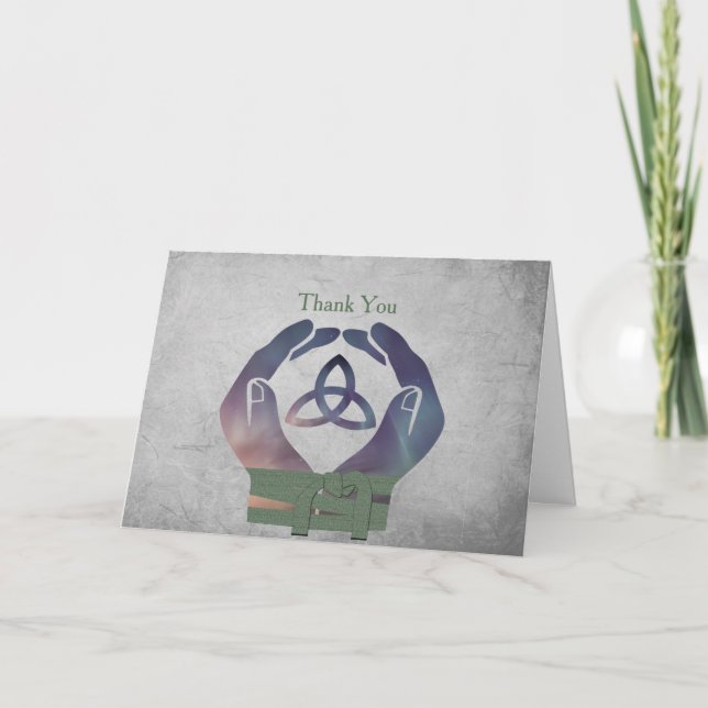 Eternity Handfasting Thank You Card (Front)