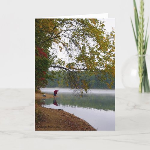 Eternity Remains at Walden Pond Card