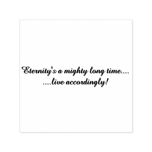 Eternity Self-inking Stamp (Design)