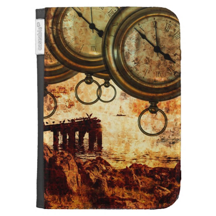 eternity   steampunk composition kindle case