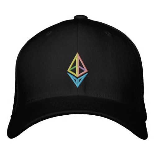 Eth 20 Rainbow Diamond Embroidered Baseball Cap