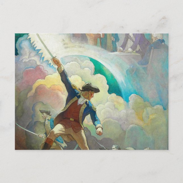 Ethan Allen, Forerunner of Independence, 1934 Postcard (Front)