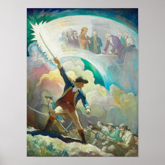 Ethan Allen, Forerunner of Independence, 1934 Poster (Front)