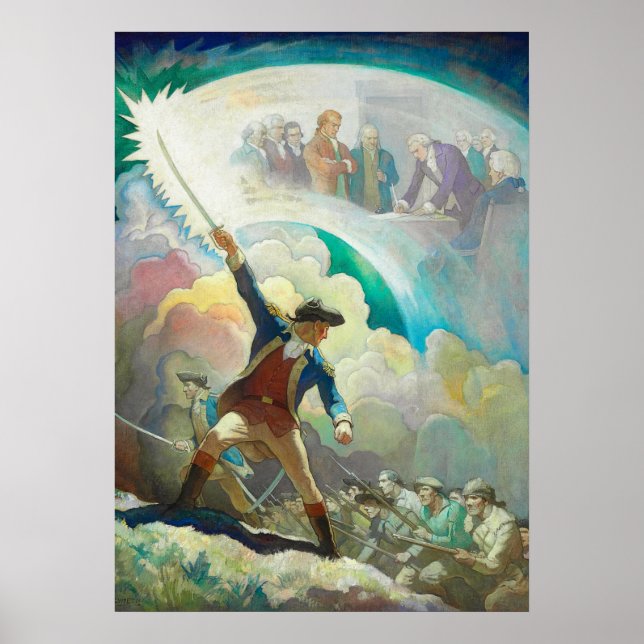 Ethan Allen, Forerunner of Independence by Wyeth Poster (Front)