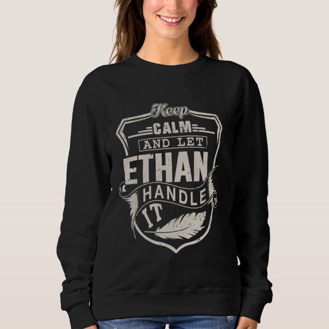 Ethan First Name Shirt Ethan Name Birthday (Front)