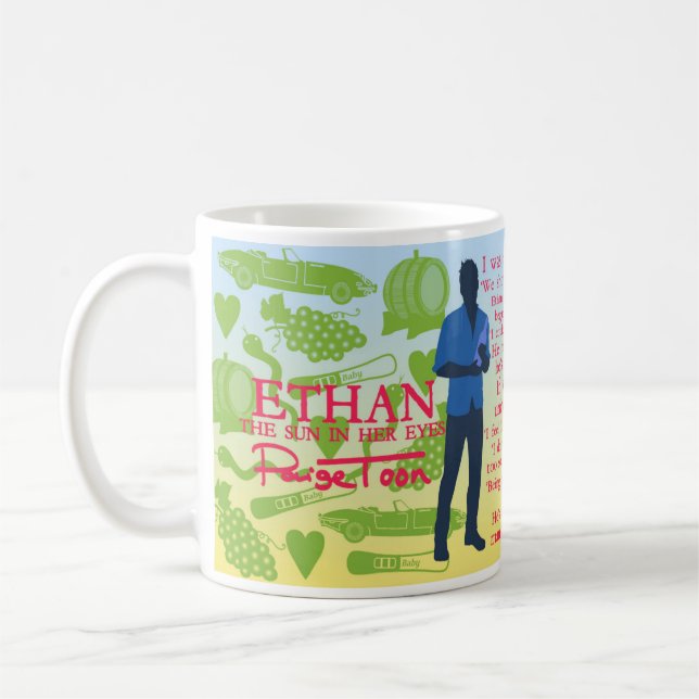 Ethan - "The Sun In Her Eyes" Quotes mug (Left)