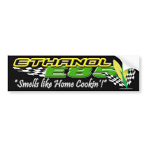 ETHANOL E85 Bumper Sticker