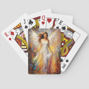Ethereal Angel Art Poster Poker Cards