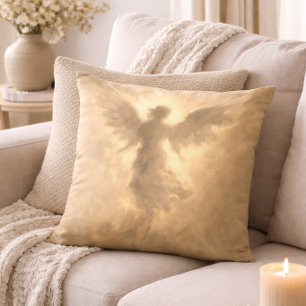 Ethereal Angel Spiritual  Throw Pillow