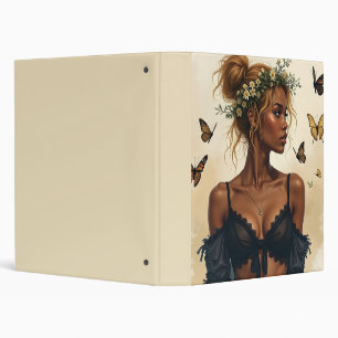 Ethereal Beauty in Bloom 3 Ring Binder