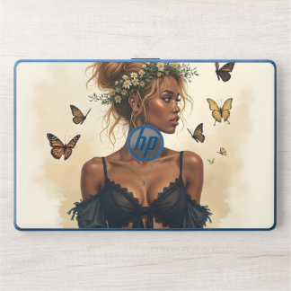 Ethereal Beauty in Bloom HP Laptop Skin