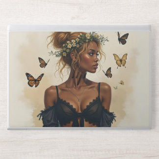 Ethereal Beauty in Bloom HP Laptop Skin