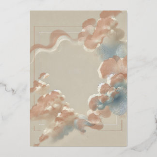 Ethereal Bliss  Foil Invitation