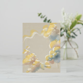 Ethereal Bliss Foil Invitation Postcard