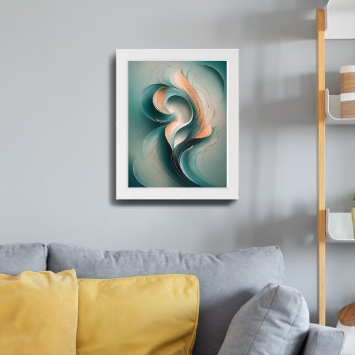 Ethereal Bloom A Journey Beyond the Self Framed Art