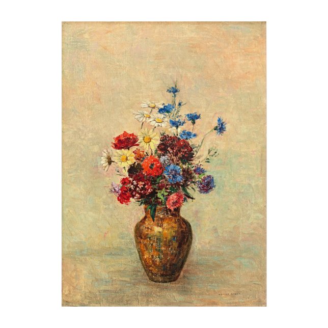 Ethereal Blooms: Odilon Redon Acrylic Print (Front)