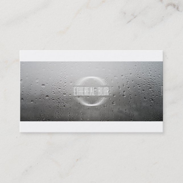ethereal blur business card (Front)