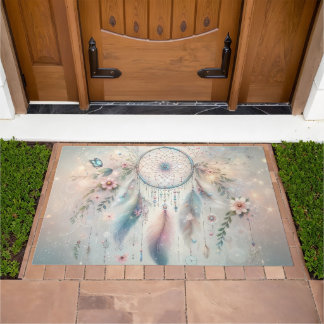 Ethereal Boho Dreamcatcher Doormat