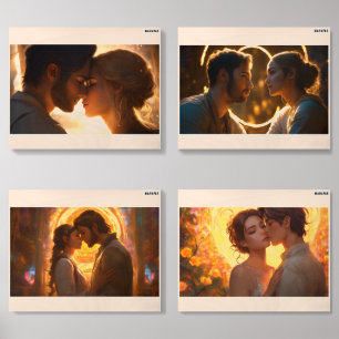 Ethereal Bonds: A Dispassionate Association Wood Photo Tile