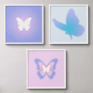 Ethereal Butterfly Glow Peel And Stick Photo Tile