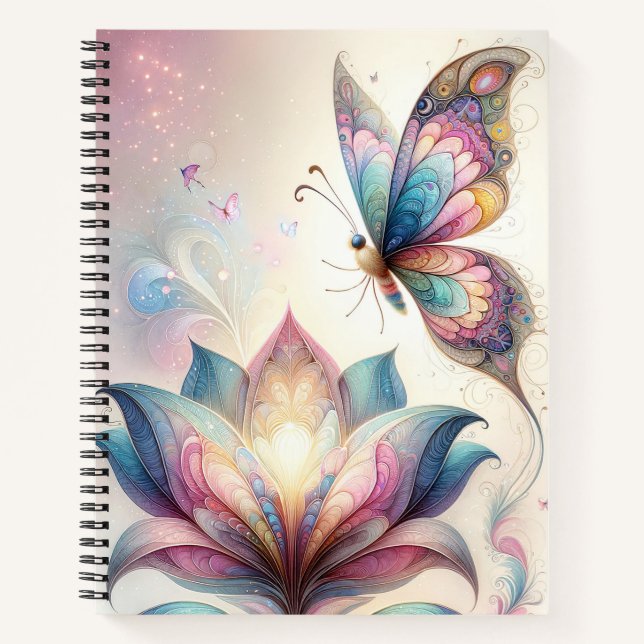 Ethereal Butterfly Notebook (Front)