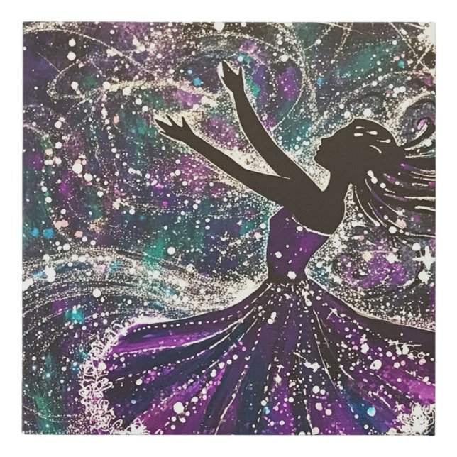 Ethereal Celestial Women Faux Canvas Print (Front)