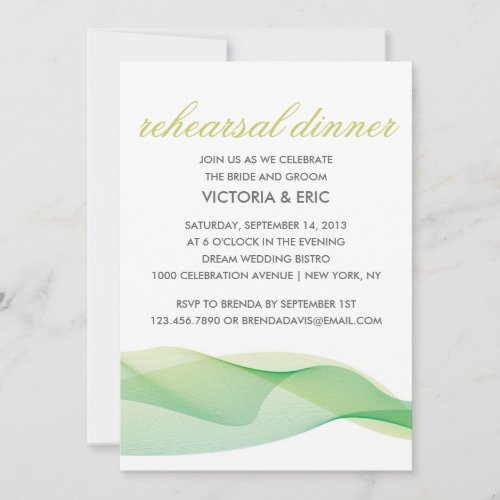 ETHEREAL CHIC | REHEARSAL DINNER INVITATION