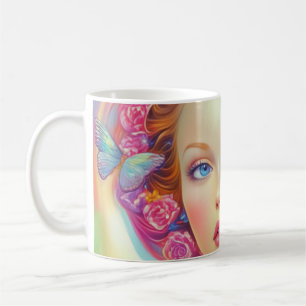 Ethereal Crown Portrait Coffee Mug