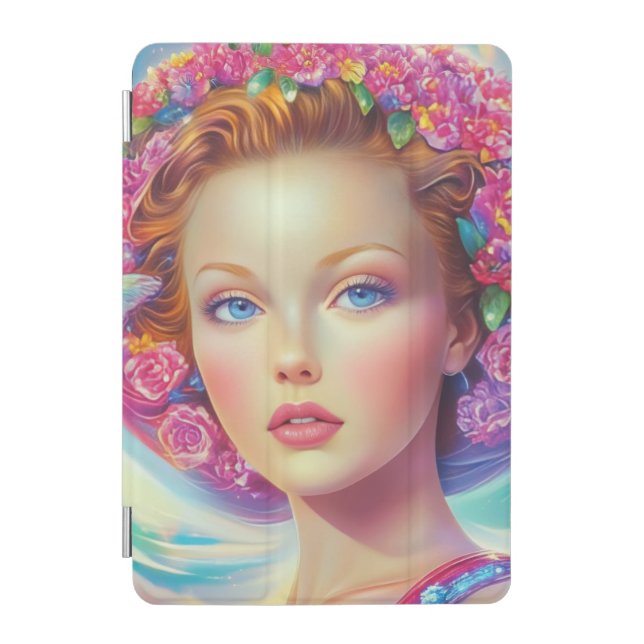 Ethereal Crown Portrait  iPad Mini Cover (Front)