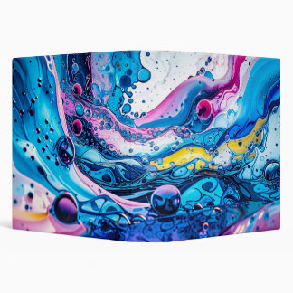 Ethereal Currents 3 Ring Binder
