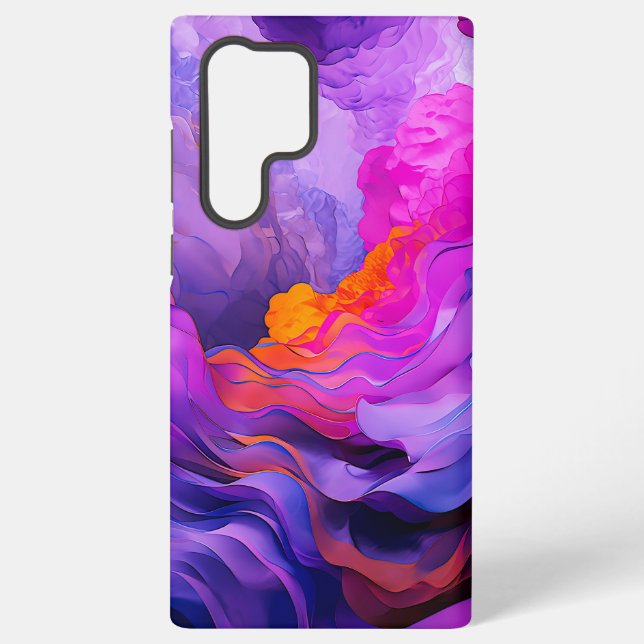 "Ethereal Currents" Samsung Galaxy Case (Back)