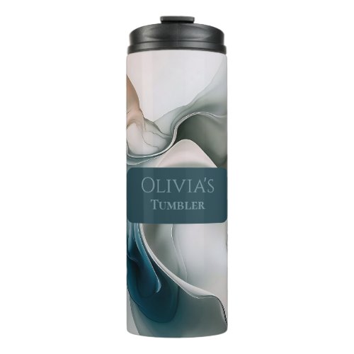 Ethereal Dreamscape Tranquil Abstract Thermal Tumbler