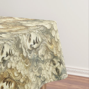 Ethereal Drift – Gothic Large Pattern Tablecloth