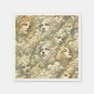 Ethereal Drift – Gothic Victorian Napkins