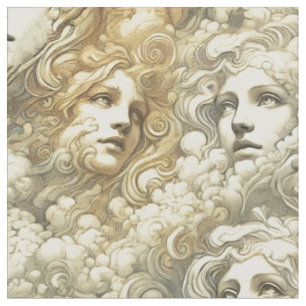 Ethereal Drift – Gothic Victorian Statement Tile Fabric