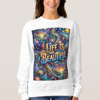 Ethereal Echoes: Where the Cosmos Meets the Soul Sweatshirt
