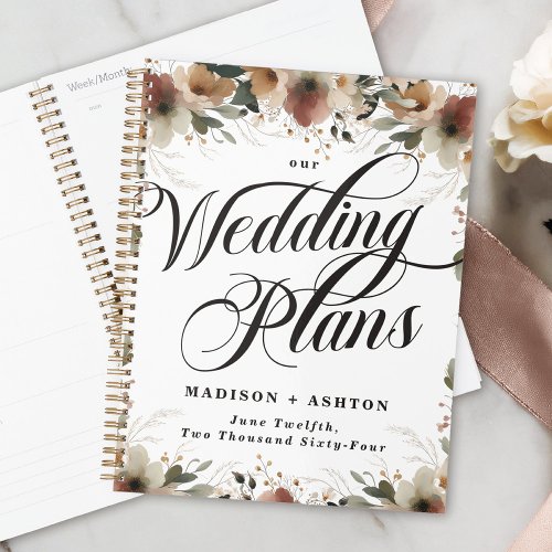 Ethereal Elegance Cottagecore Floral Wedding Planner