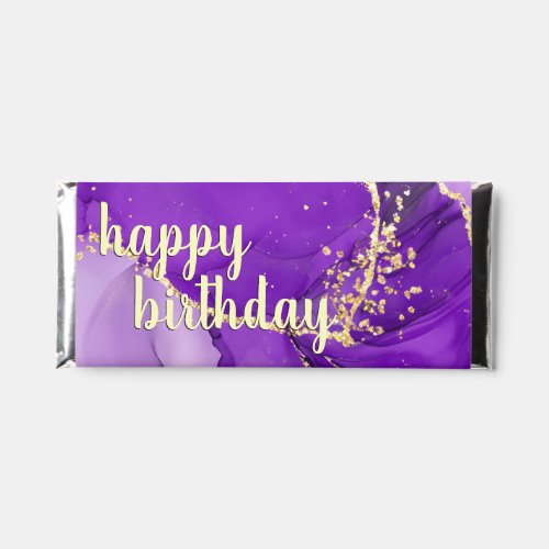 Ethereal Elegance Purple Geode_Inspired Birthday Hershey Bar Favors