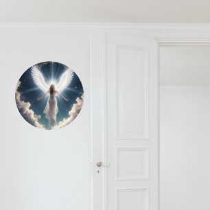 Ethereal Emissary: Angelic Transcendental Herald Wall Decal