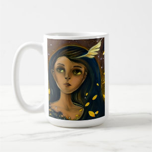Ethereal Enchanted Angelic Girl Coffee Mug