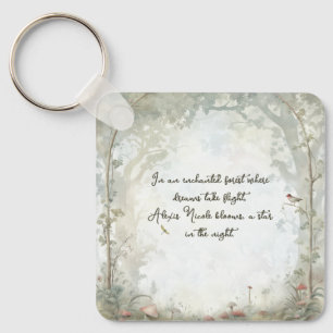 Ethereal Enchanted Forest Keychain
