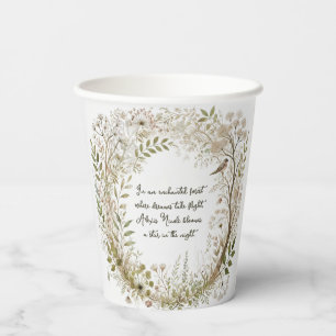 Ethereal Enchanted Forest Paper Cups