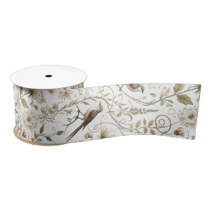 Ethereal Enchanted Forest Satin Ribbon