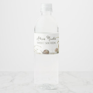 Ethereal Enchanted Forest Water Bottle Label
