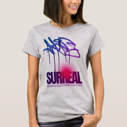 Ethereal Enigma Portrait of Surreality T_Shirt