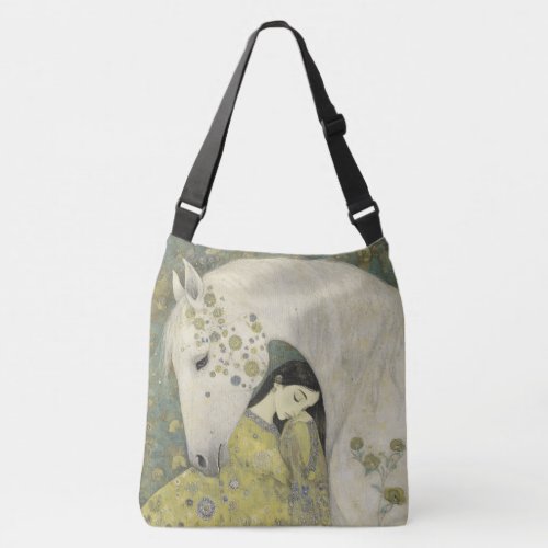 Ethereal Equine Moonlit Dream Crossbody Bag