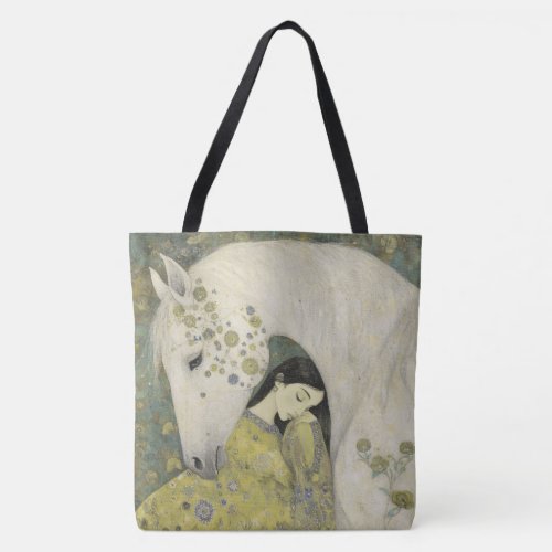 Ethereal Equine Moonlit Dream Tote Bag