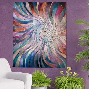 Ethereal Essence - Mosaic Art Tapestry