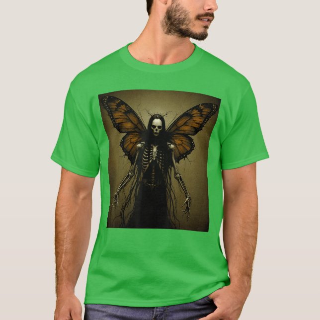 Ethereal Fairy Gothic Dark Art Aesthetic Grunge Ho T-Shirt (Front)